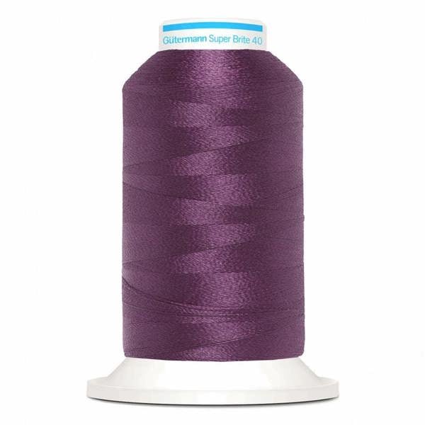 Gutermann Super Brite Polyester 40 Embroidery Thread 1000m Polyester Thread Suitable For Embroidery
