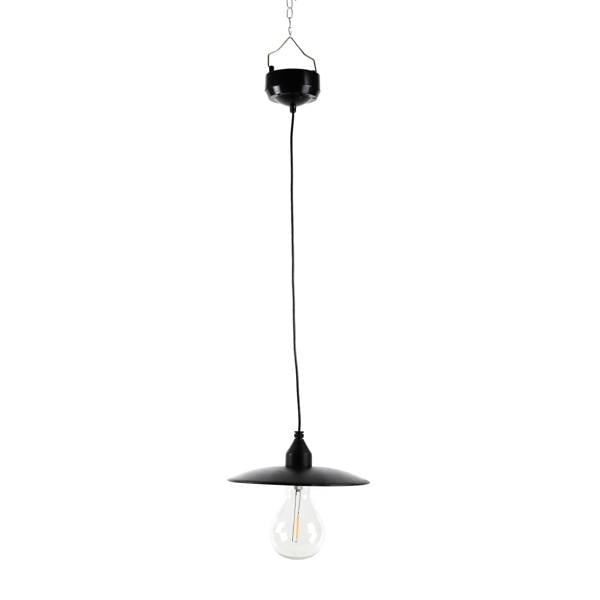 Gardenwize Timeless Hanging Solar Lamp – Vintage Style Outdoor Lantern with Warm White LED Filament