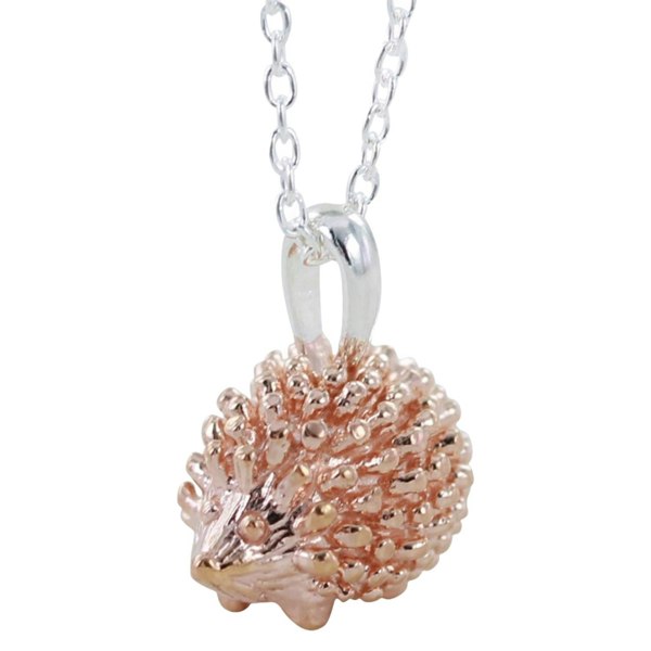 Sterling Silver Hedgehog Necklace - Reeves & Reeves