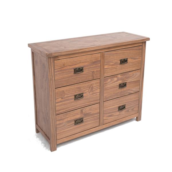Cabinet Bits Padua 6 Drawer Chest of Drawers Bras Drop Handle