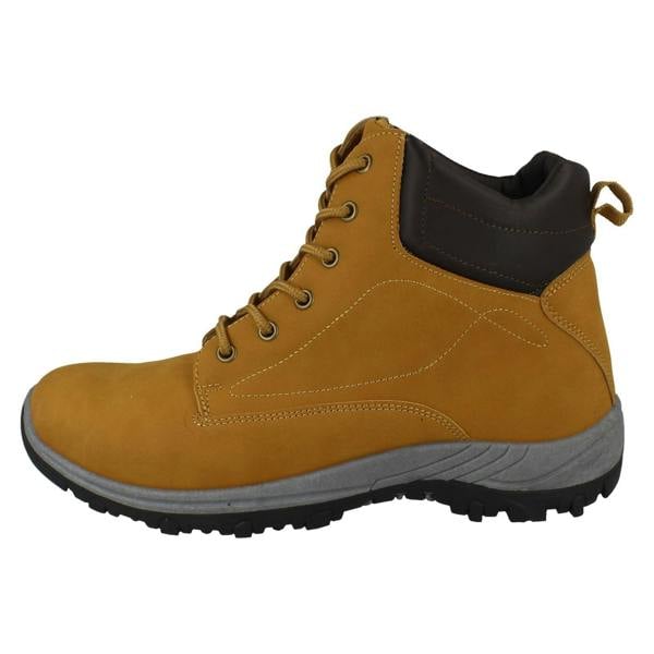 Spot On Mens Spot On Casual Lace Up Ankle Boots A3075