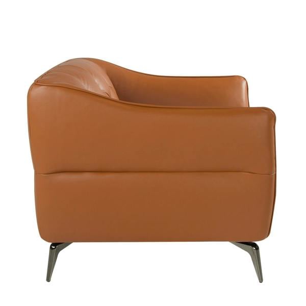 Angel Cerdá Chester Armchair Brown Leather Earth Clay 5098