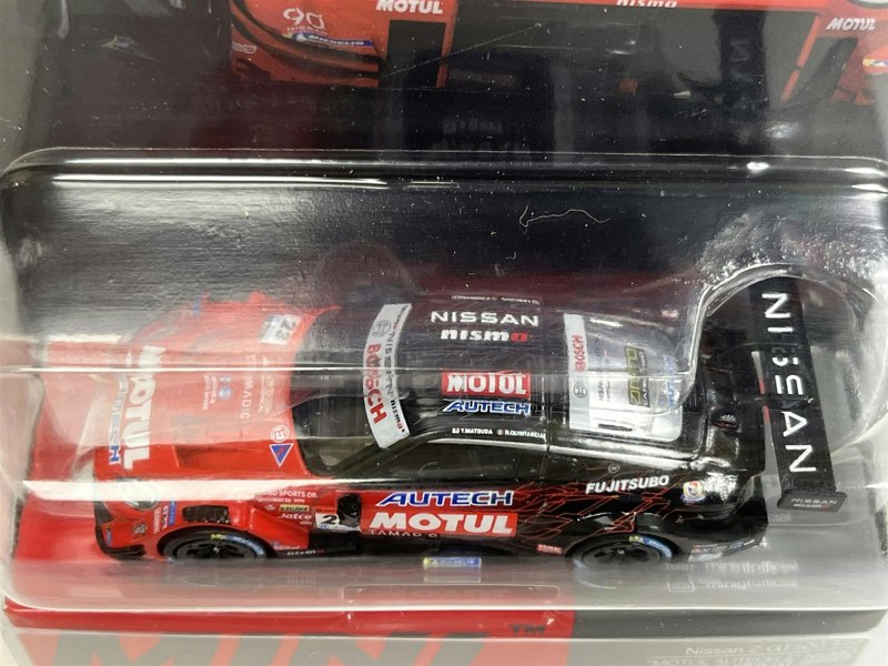 Mini GT Nissan Z GT500 #23 Motul Autech Z Nismo 2023 Super GT Series 1:64 Mini GT MGT00756L