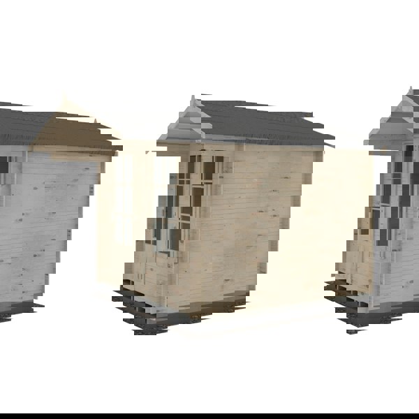 Shire Crinan 9x9 Log Cabin 19mm interlock  Cladding - Best Shed