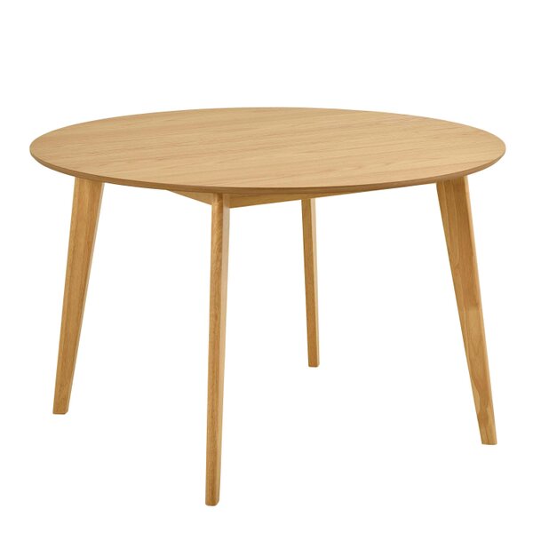 Wyld Haus Marseille 120cm Round Oak Veneer Dining Table