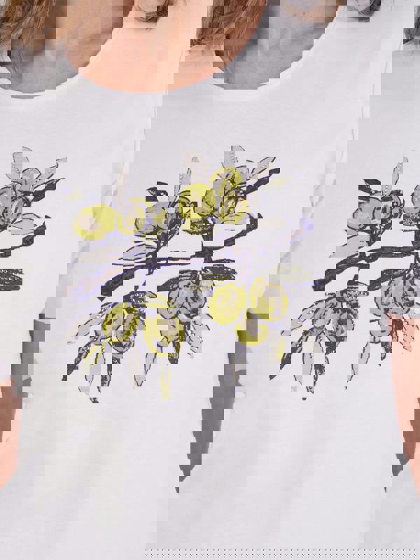 TIGI Olive Painterly Placement Top