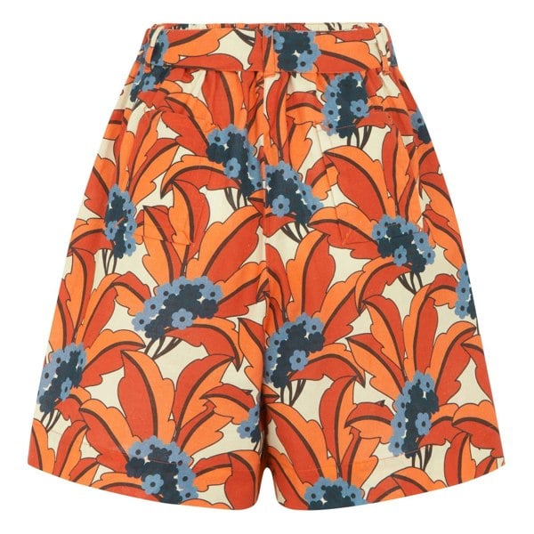 Regatta Womens/Ladies Orla Kiely Summer II Tropical Shorts - Orange