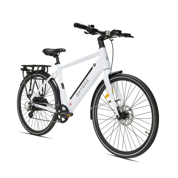 Hygge Bikes Losso City 2025 – Urban E-Bike with 48 V 14 Ah Samsung Battery – Ivory White