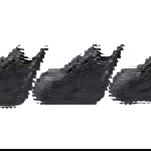 Hush Puppies Sully Leather Boys's Black Shoes