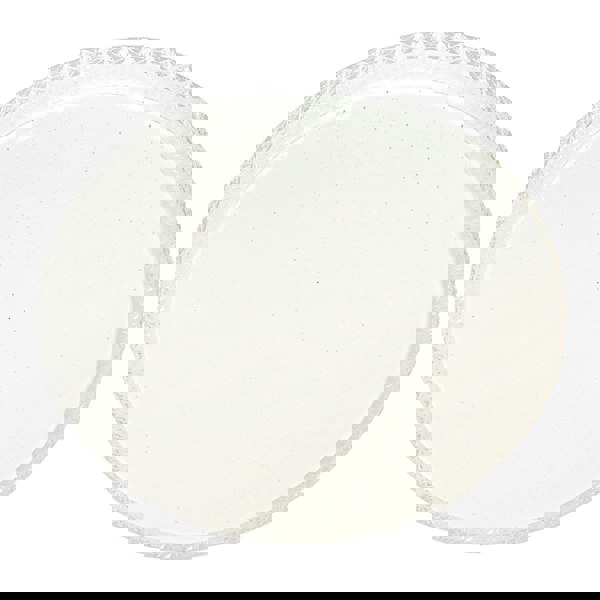 Milagro Cruz LED 50CM 66W Modern Ceiling Light With Fully Adjustable Brightness And Colour Temperature Via Included Remote Control