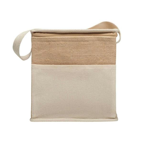 MidOcean Lona 3L Jute Canvas Cooler Bag - Beige - 