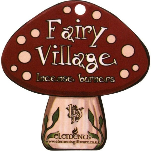 Serano Red Smoking Toadstool Incense Cone Holder