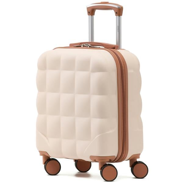 Flight Knight 45x36x20cm Hard Case Bubble Carry On Suitcase EasyJet Free Cabin Bag