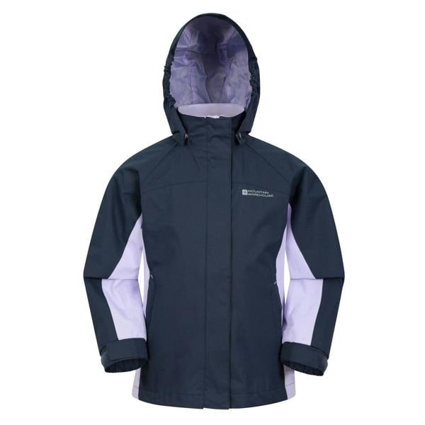 Mountain Warehouse Childrens/Kids Shelly Waterproof Jacket - Navy - 