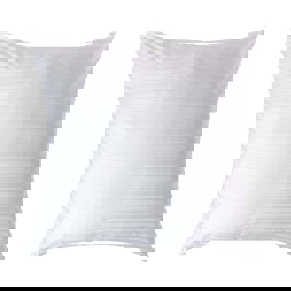 HOMESCAPES Silky 330 TC Egyptian Cotton Satin Stripe Pillowcase, European Size