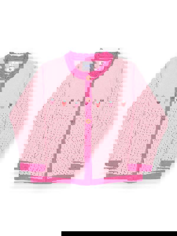 Kite Girls Organic Berry Cardi