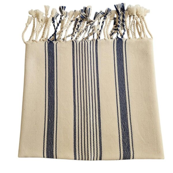 Cotton and Olive Alaturka Cotton Hammam Hand Towel - Navy