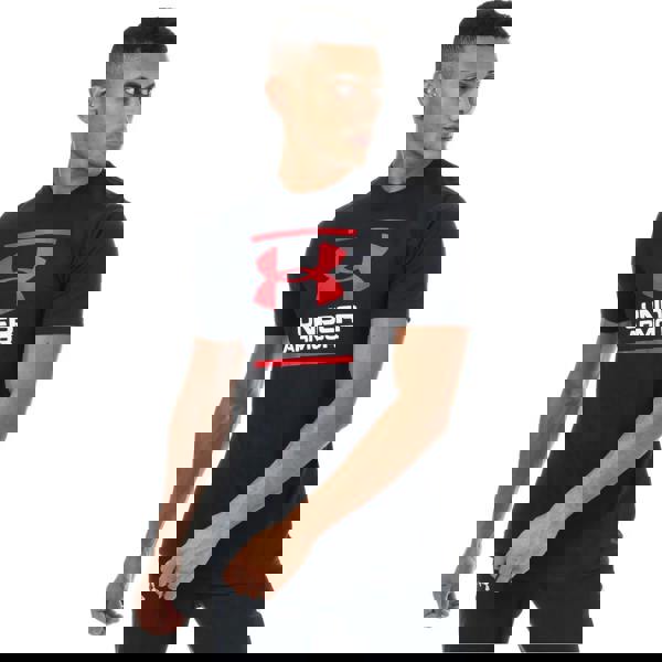 Under Armour Mens GL Foundation Short-Sleeved T-Shirt - Black - 