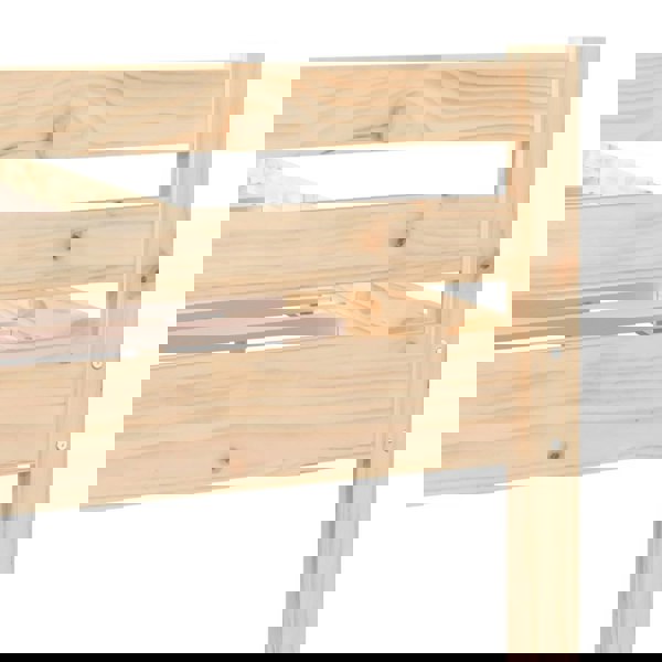 Berkfield Bed Frame Solid Wood 100x200 cm