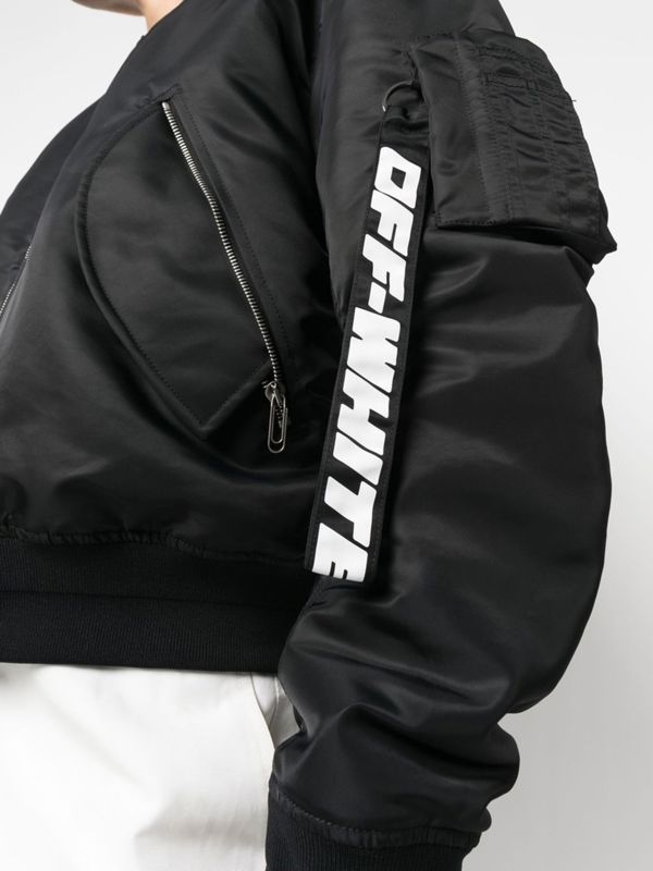 Off-White Industrial Bomber Jacket - Black