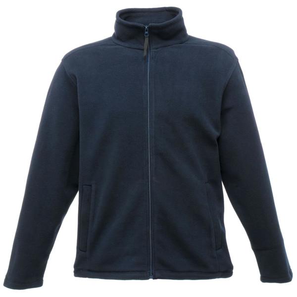 Regatta Mens Plain Micro Fleece Full Zip Jacket (Layer Lite) - Dark Navy - 