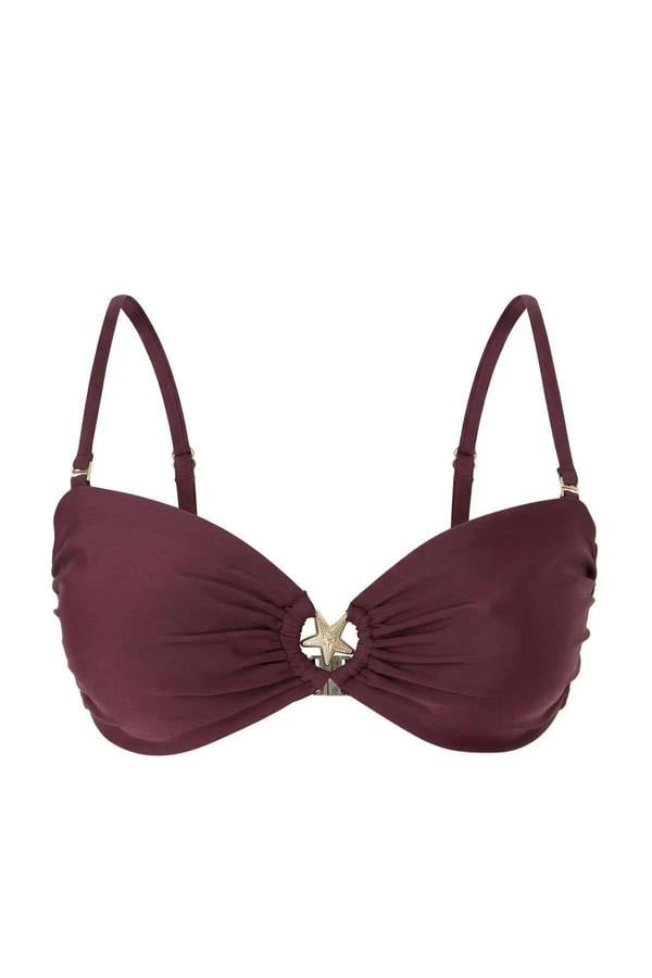 WOVCOR Strapless Covered Bikini Top with Accessories