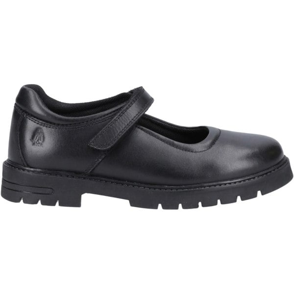 Hush Puppies Tanya Junior Leather Girls's Black Shoes