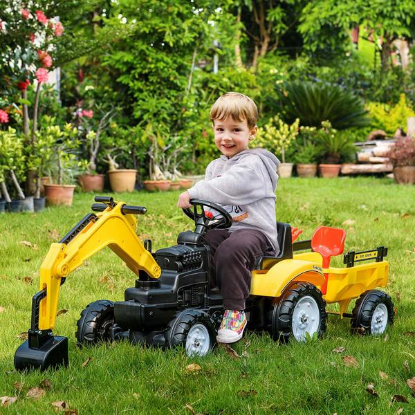 Kids Ride-on Construction Car