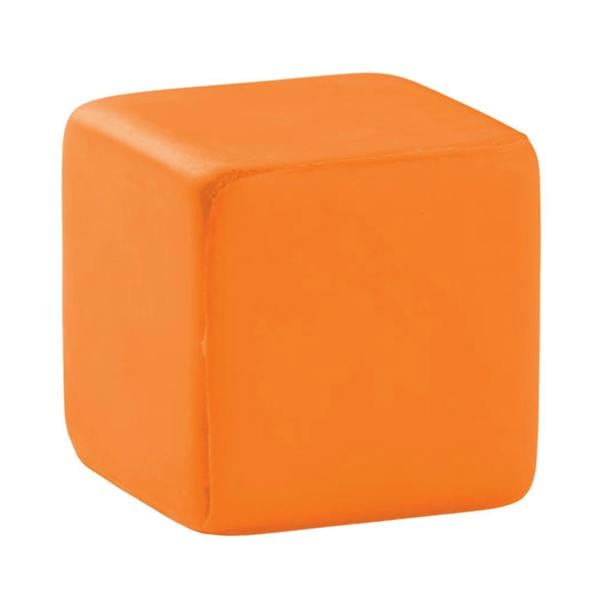 MidOcean Squarax Square Stress Toy - Orange - 