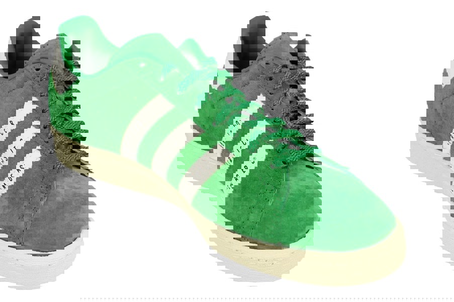 Adidas Originals Campus Human Made Mens Trainers  FY0732 - Green White White Fy0732 - Photo 3