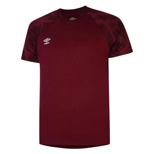 Umbro Mens Atlas Jersey - New Claret/White - 
