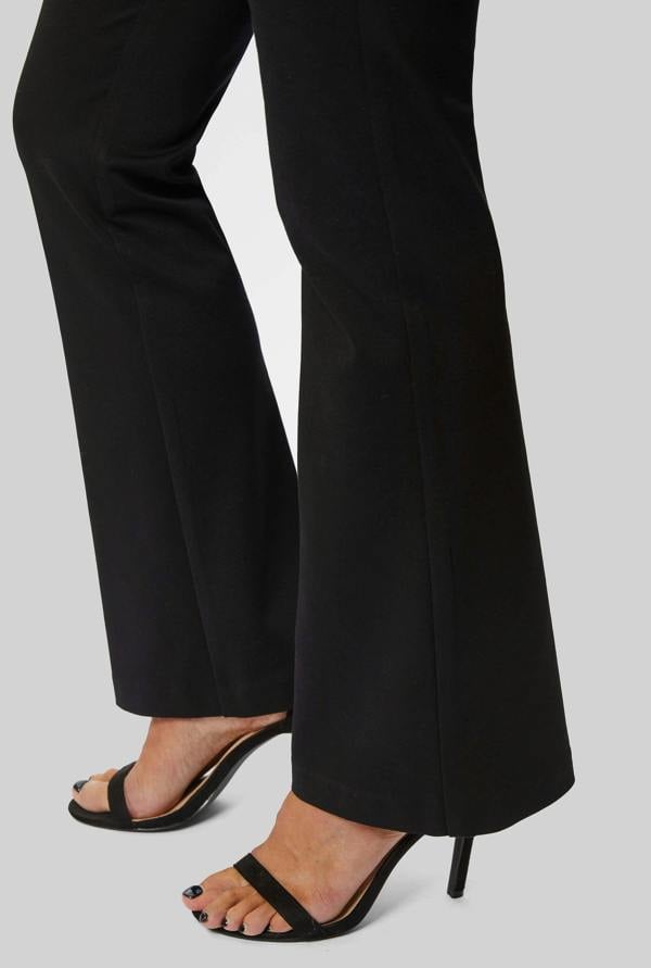 James Lakeland Boot Leg Trousers Black