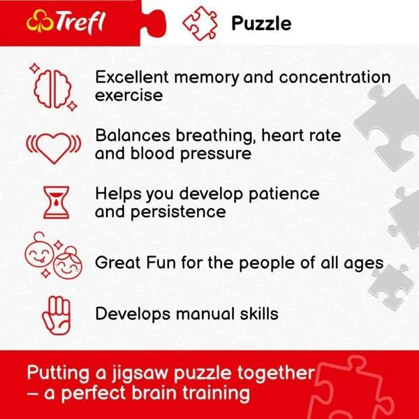 Trefl Unicorns & Magic Puzzle Kids - 4in1