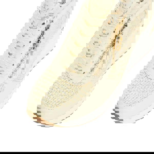 Dune London Womens/Ladies Eilin Lace Up Wedge Trainers - Natural - 