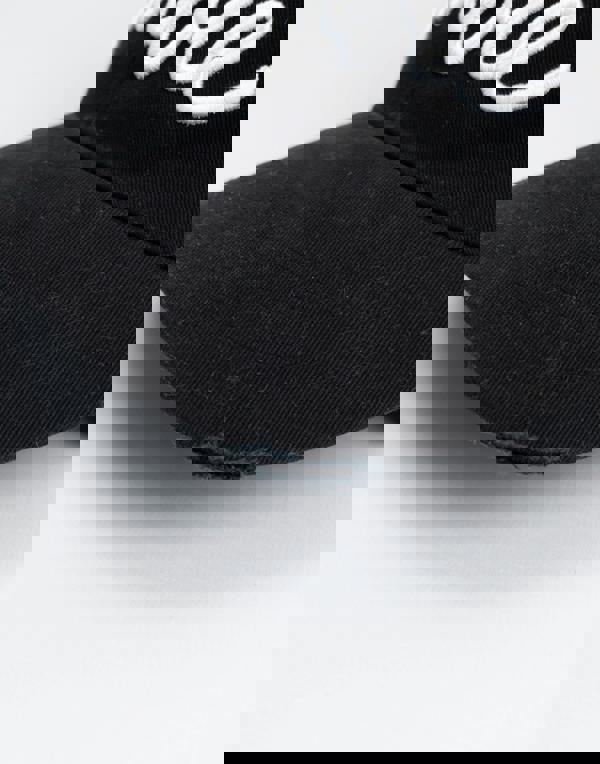 Barbie Womens Black Logo Adjustable Curved Peak Cap (One Size)