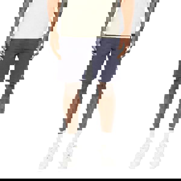 Crosshatch Mens Bardon Casual Shorts - Navy - 