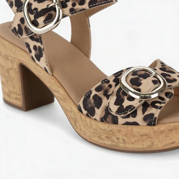 Gabor Gabor FANTASTICA Womens Ankle Strap Sandals Beige