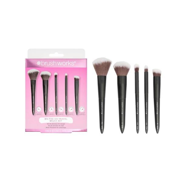 Brushworks On The Go Travel Makeup Brush Set