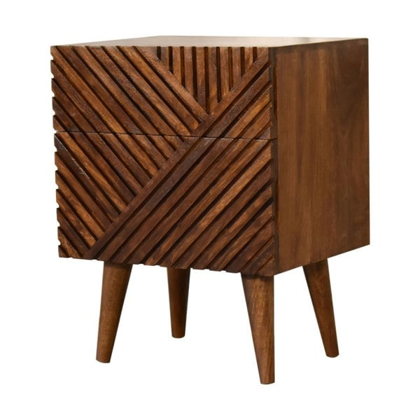 Artisan Furniture Lille 2 Drawer Bedside