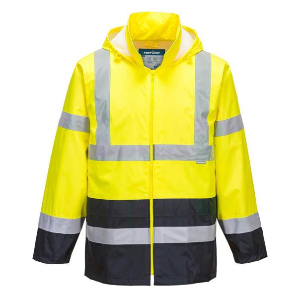 Hi-Vis Contrast Classic Rain Jacket Portwest