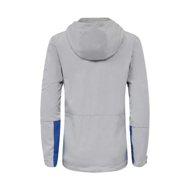 Umbro Childrens/Kids Pro Training Rangers FC Packable Waterproof Jacket - Microchip/Nautical Blue - 