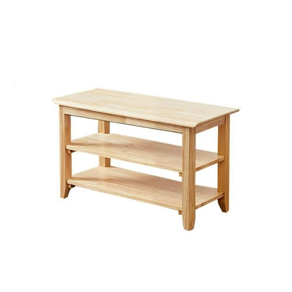 Shoe Storage Bench, Oak with shoe storage for outdoors