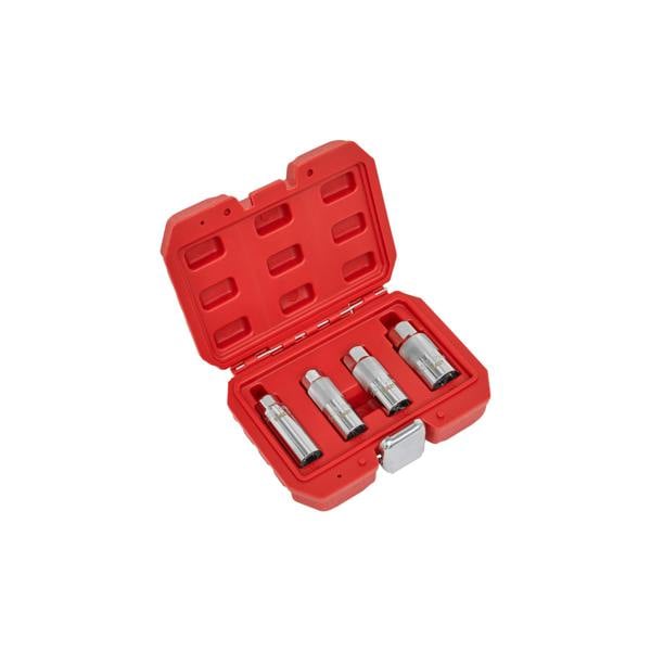 Sealey Spark Plug Socket Set 4 Piece 3/8" AK6556 Square Drive Spark Plug Socket