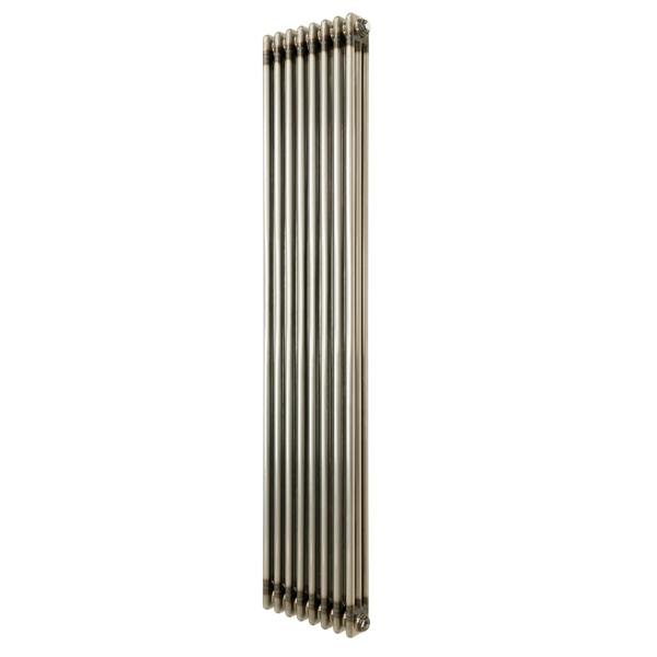 Monstershop Traditional 3 Column Radiator - 1800 x 380mm - Raw Metal