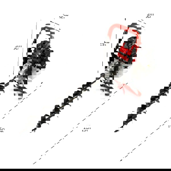 T-mech Earth Auger and 4 Stroke Post Driver