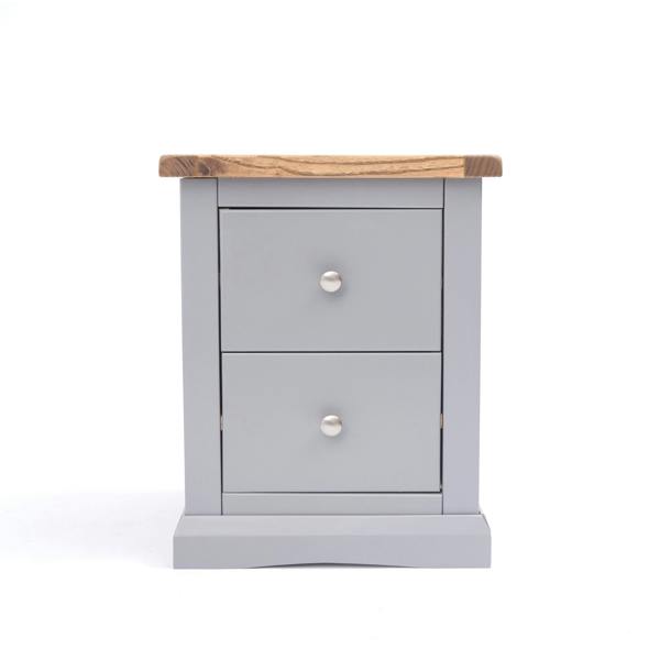 Rocca 2 Drawer Bedside Table
