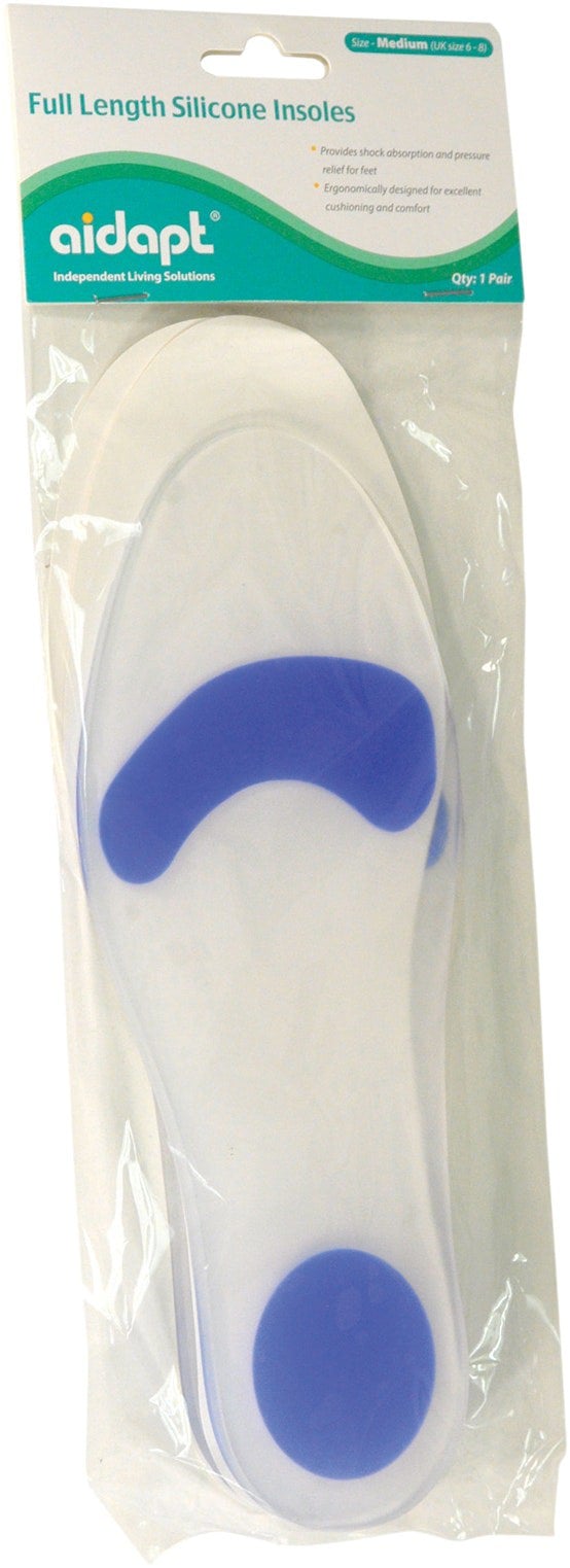 Aidapt Silicon Insole Medium