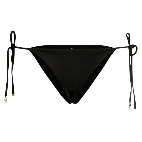 Boss Womens/Ladies Bella Charm Side Tie Bikini Bottoms - Black - 
