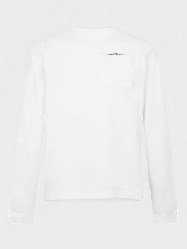 Palm Angels Sartorial Tape Tee White - Mens