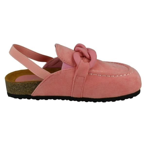 Spot On Girls Spot On Pink Slingback Mules H2649